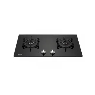 【林內】黑色玻璃檯面式感溫二口爐RB-Q230G(基本安裝)