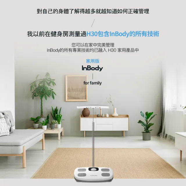 【InBody】韓國InBody Home 家用版 H30NWi 無線網路型號體脂計(獨家贈 天使娜拉 窈窕凍 好禮二選一)