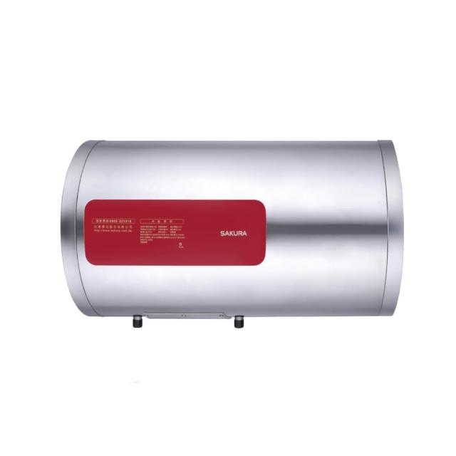 【SAKURA 櫻花】橫掛式儲熱式電熱水器12加侖4kW(EH1210LTS4原廠安裝)