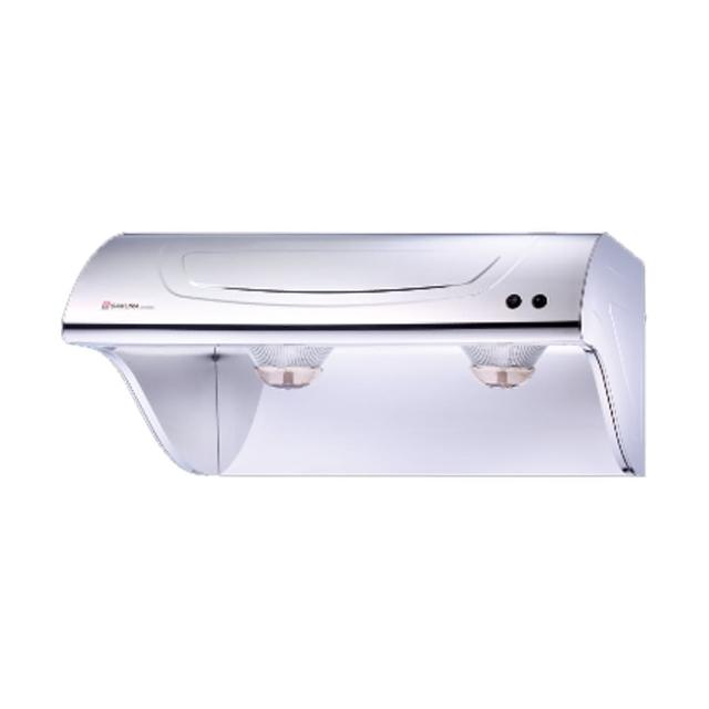 【SAKURA 櫻花】斜背式不鏽鋼除油煙機80CM(R-3250SL原廠安裝)