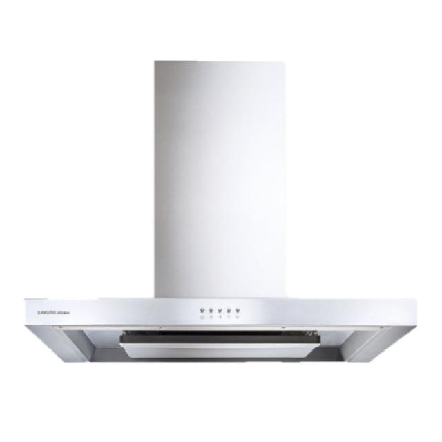  SAKURA櫻花牌 DR-7722 倒T式抽油煙機，採用臺灣製造不鏽鋼材質，電子式按鍵開關設計，具3段風量調節，機體尺寸寬790×深517×高533mm（含下風管護罩），適用110V/60Hz電壓，1年保固，提供標準安裝服務，BSMI許可字號R51085，高效排煙適合現代廚房，提升烹飪舒適度。 