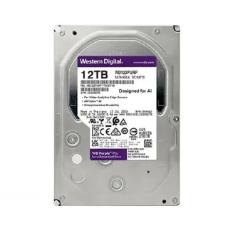 【WD】搭微軟365★WD122PURP 紫標Pro 12TB 3.5吋監控系統硬碟(軟體無法退換貨)