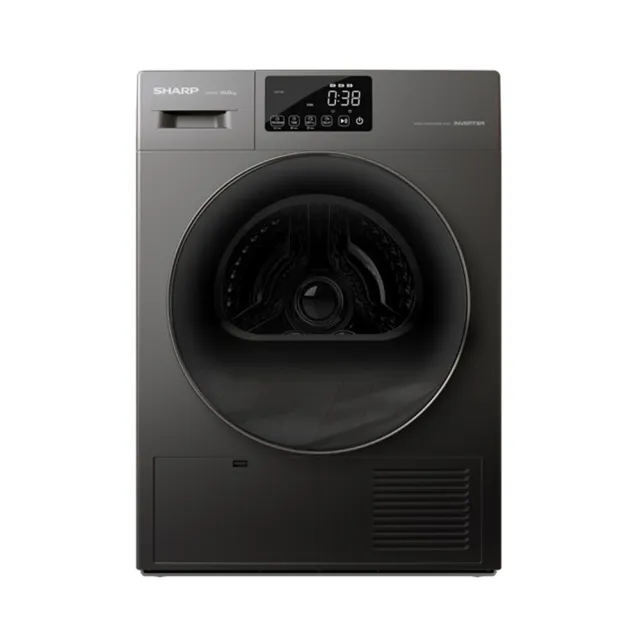 【SHARP 夏普】家電快配10公斤烘布郎熱泵式滾筒乾衣機(KD-FKH10DT)