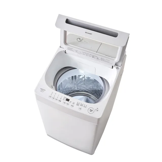 【SHARP 夏普】家電快配13公斤無孔槽變頻直立式洗衣機(ES-ASW13T)