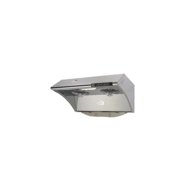  Rinnai 林內 RH-7033S 斜背式廚房油煙機，採用不鏽鋼材質打造，耐用抗鏽。電子式按鍵操作簡易，單段風量設計適合日常使用。機體尺寸710×330×574mm，適用110V/60Hz電壓，標準安裝便捷。產自其他國家，享有1年保固，BSMI許可字號R51254，確保安全可靠。高效吸排油煙，守護廚房清新環境，提升烹飪樂趣。 