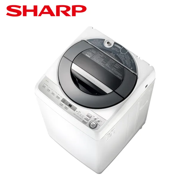 【SHARP 夏普】家電快配13公斤專利不鏽鋼無孔槽變頻直立式洗衣機(ES-ASF13T)
