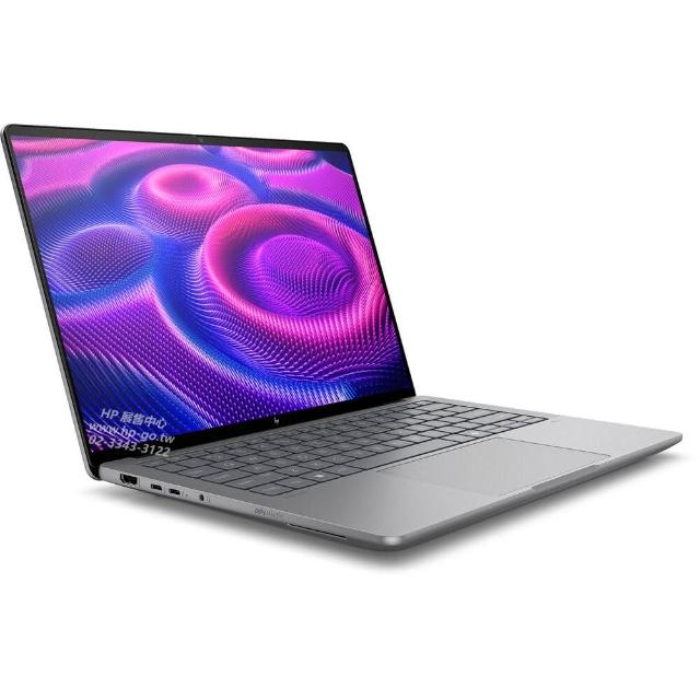 【HP 惠普】14吋2.8K 觸控 AI Max+ PRO 395工作站(ZBook Ultra G1a/BK6M7PT/128G/2T SSD/W11P/WSL2/1年保)