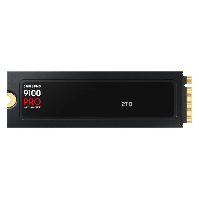 【Samsung 三星】9100 PRO 2TB M.2 2280 PCIe 5.0 SSD固態硬碟 含散熱片(MZ-VAP2T0CW)