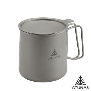 【ATUNAS 歐都納】鈦茶具組600ml(A1KTGZ17泡茶組/環保無毒/輕量耐用/登山露營/野餐/日常/茶杯)