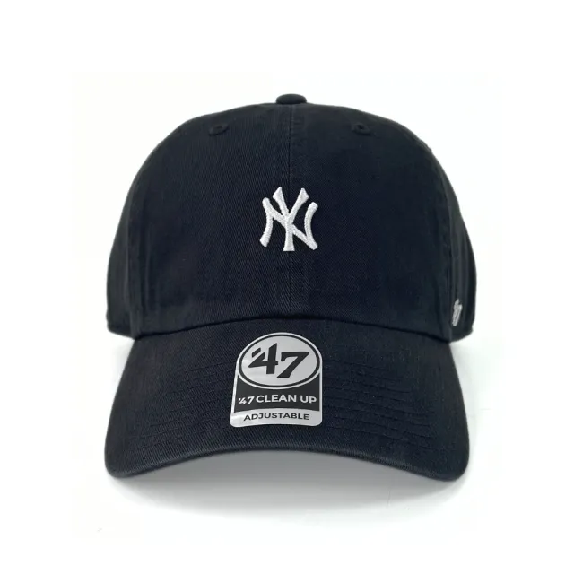 【47brand】Base Runner 紐約洋基鴨舌帽 MLB棒球帽 男女 水洗款老帽 小LOGO軟頂剌繡NY帽