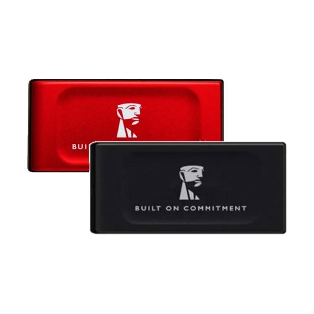 【Kingston 金士頓】XS1000 1TB USB 3.2 Gen 2 外接式 SSD 固態硬碟 - 霧黑色(SXS1000/1000GA)