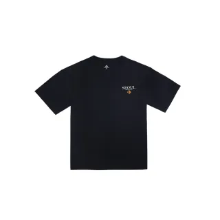 【CONVERSE】運動 休閒 短袖 T恤 上衣 COTTON JERSEY CITY TEE BLACK (MCH647-023)
