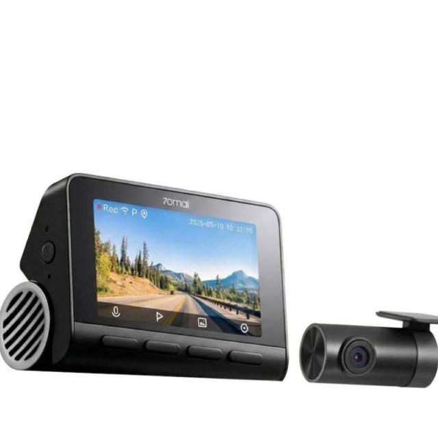 【70mai 70邁】GPS 智慧行車記錄器 A810S 4K前後鏡頭+記憶卡64G(＃4K#GPS#前後錄#70mai#米家)