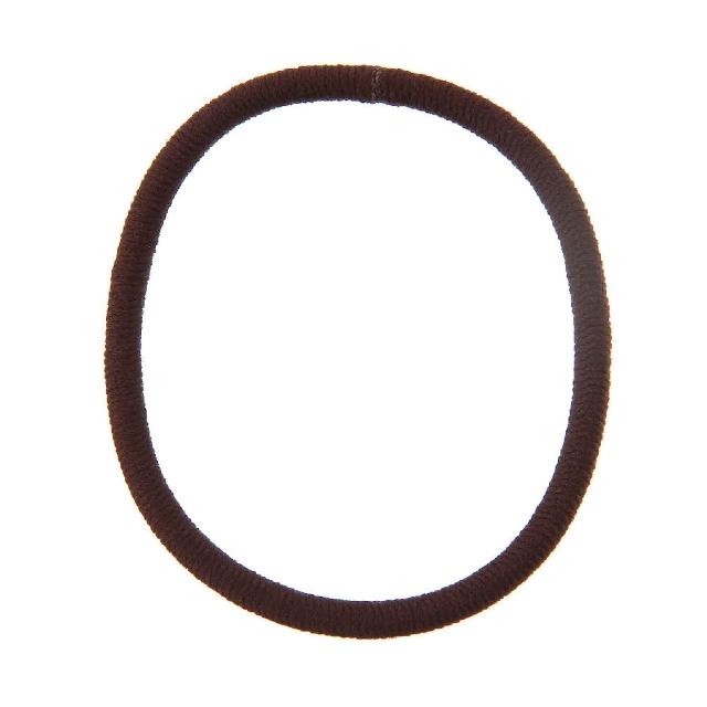 【MUJI 無印良品】髮圈/粗.棕.1個