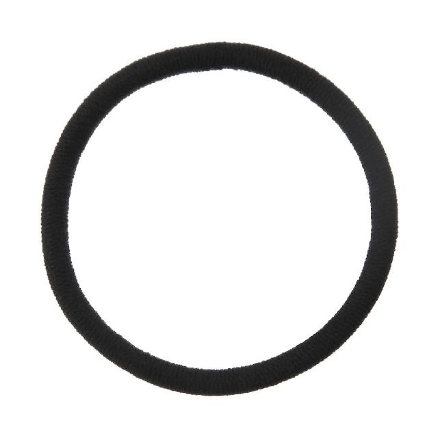 【MUJI 無印良品】髮圈/粗.黑.1個