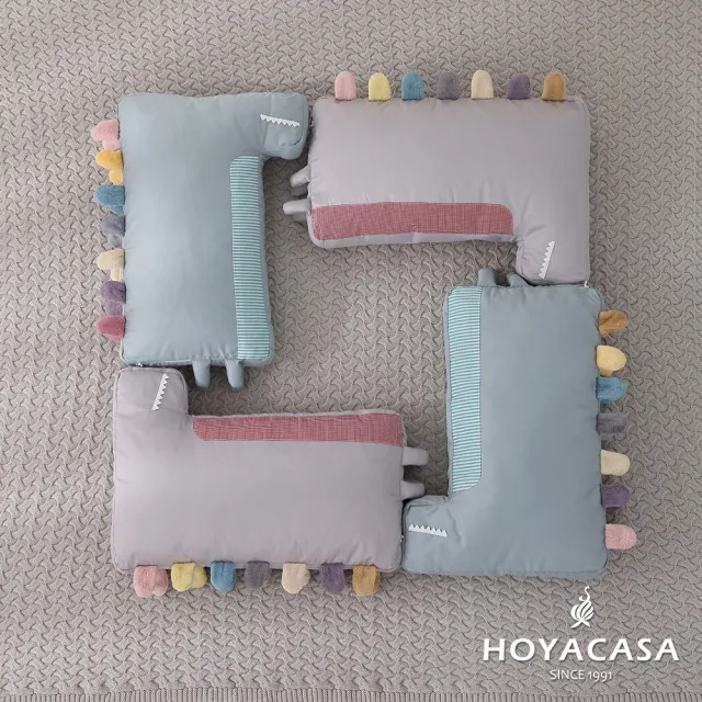 【HOYACASA  禾雅寢具】恐龍抱抱安撫造型抱枕-多款任選