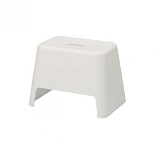 【MUJI 無印良品】PP浴室椅/小/白