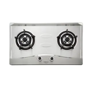 【莊頭北】二口不鏽鋼檯面爐(TG-8501S原廠安裝)