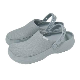 【Crocs】休閒鞋 Classic Crafted Clog 男女鞋 輕走克駱格 混凝灰 2113540Z3
