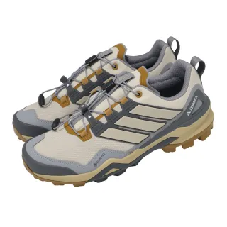 【adidas 愛迪達】登山鞋 Terrex Skychaser GTX 男鞋 米灰 防水 越野 戶外 健行 愛迪達(IH1094)
