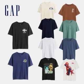 【GAP】短袖T恤 多款任選(890752&890104&892501)