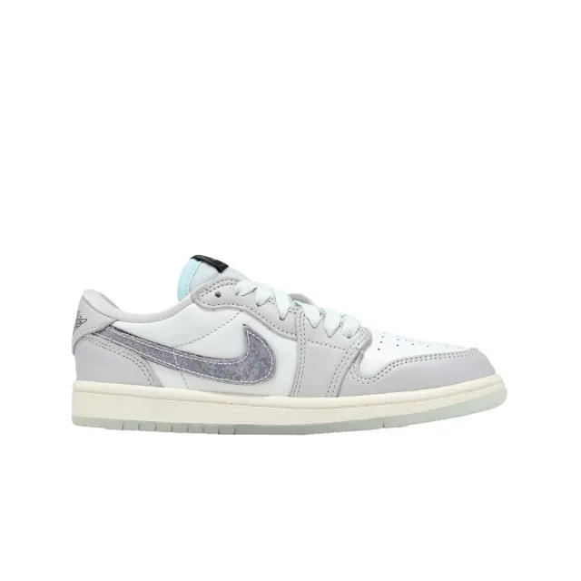 【NIKE 耐吉】童鞋 Air Jordan 1 Low OG PS 中童 CNY 新年 蛇年 休閒鞋 AJ1 灰(HF3205-100)
