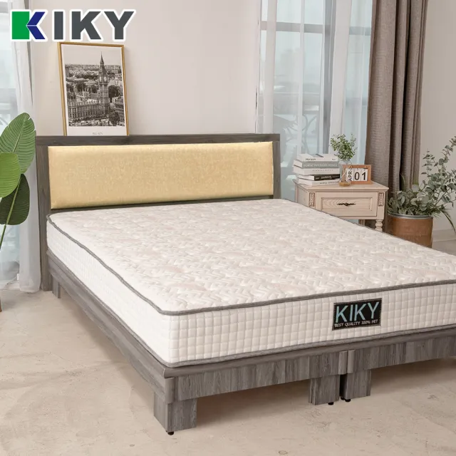 【KIKY】凱特耐磨貓抓皮靠墊床頭片(雙人5尺)