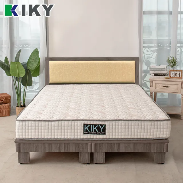 【KIKY】凱特耐磨貓抓皮靠墊床頭片(單人加大3.5尺)
