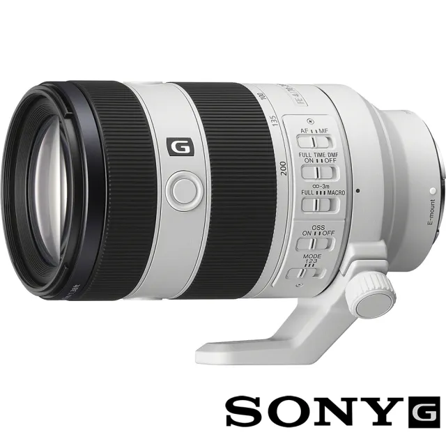 【SONY 索尼】FE 70-200mm F4 Macro G OSS II SEL70200G2 (公司貨) 望遠變焦鏡頭 全片幅無反微單眼鏡頭