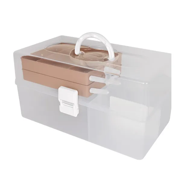 【livinbox 樹德】TB-503 薄霧系列手提箱(文具收納/小物收納)