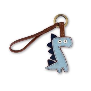 【COWA】日本真皮工藝 鑰匙圈 吊飾 大眼龍 (鑰匙圈/吊飾/恐龍/動物)