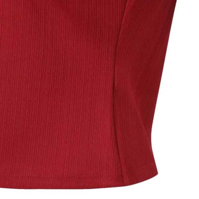【DESCENTE】短袖上衣 女 快排 WOMENS RIBBED SHORT SLEEVE T-SHIRT 紅 SQ322PTS74-RED0