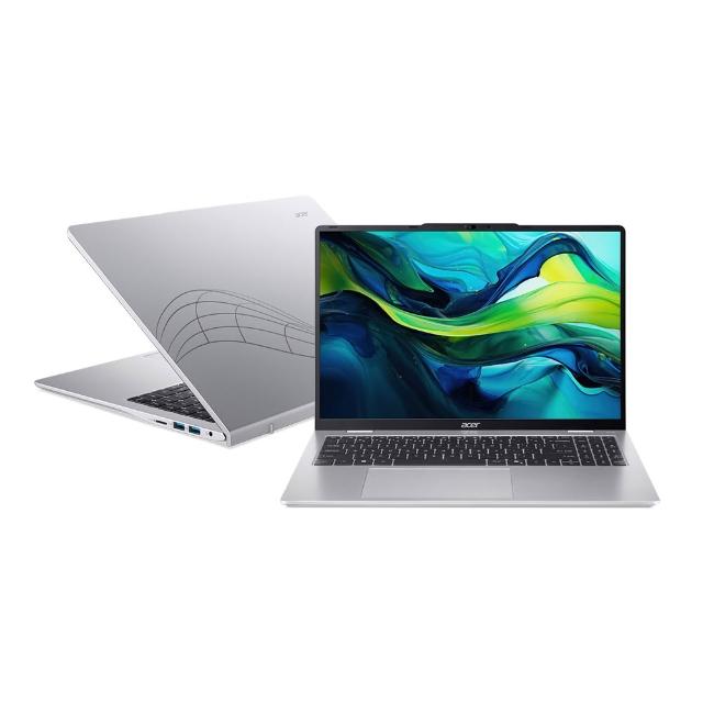 【Acer】無線滑鼠組★16吋Ultra 5輕薄效能AI筆電(Aspire Lite/AL16-53P-51Y1/Ultra 5-115U/16G/1TB/W11)