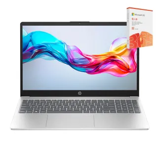 【HP 惠普】M365★15.6吋Core 3-100U輕薄效能筆電(超品15-fd0135TU/16G/512G SSD/Win11)