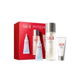 【SK-II】官方直營 PITERA光蘊恆璨新客組套裝(青春露75ml+小燈泡精華10ml+潔面乳20g/禮盒)
