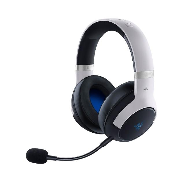 Razer 雷蛇 Kaira Pro 無線遊戲耳機專為 PS5 和 PC 設計，採用 2.4GHz 超低延遲無線技術，提供沉浸式 3D 音效與清晰麥克風。輕量化流線設計，長時間遊戲不疲勞，內建 EQ 設定讓您輕鬆調整音效，完美適合電競玩家追求極致體驗。