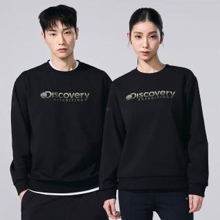 【Discovery Expedition】Logan 漸層大LOGO 長袖上衣 大學T (DXMT31061-BKS)