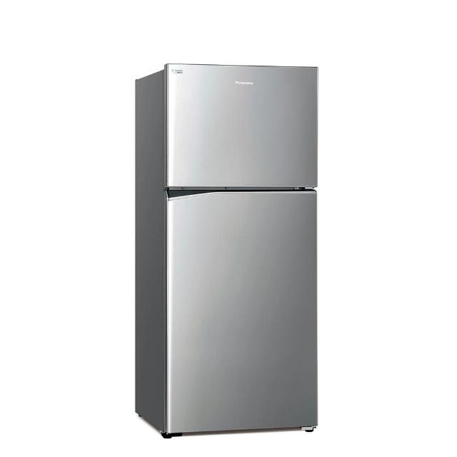 Panasonic 國際牌 NR-B421TV 雙門變頻冰箱，容量達422L，適閤家庭使用。採用變頻馬達，省電年耗電量僅276 kWh，提供穩定冷藏效果。支援右開門設計，尺寸1726x734x821mm，臺灣製造，使用R600a環保新冷媒。全機保固1年，壓縮機保固5年，含基本安裝服務。晶漾黑或晶漾銀顏色選擇，第1級能源效率，110V電壓，完美結合節能與實用。