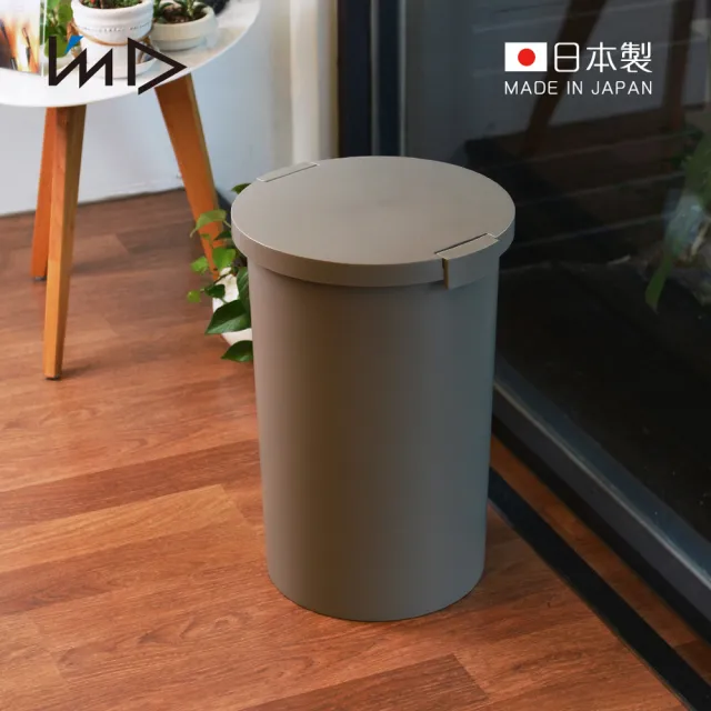 【Iwatani 岩谷】kcud 日製圓形密封防臭垃圾桶-26L