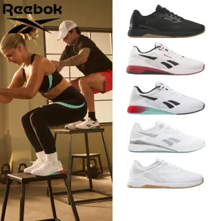 【REEBOK】NANO X5 訓練鞋 重訓鞋 運動鞋 穩定支撐 透氣舒適 靈活回彈_男/女_教練首推款(八款任選)