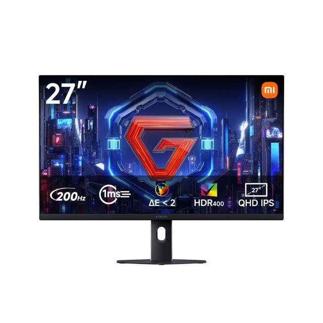 【小米】官方旗艦館 Xiaomi 2K 電競螢幕 G27Qi 2026(27型/2K/200Hz/1ms/IPS)