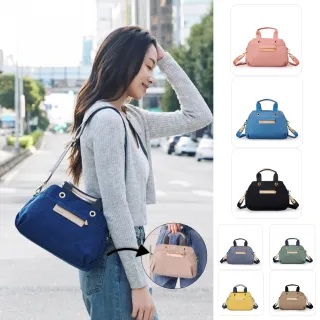 【satana】Soldier 暖洋洋輕量手提斜背包 台灣製(多色任選)