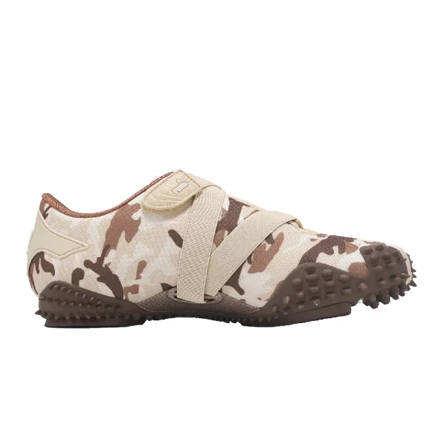 【PUMA】休閒鞋 Mostro Camo 男鞋 女鞋 米 棕 怪獸鞋 魔鬼氈 拼接 401540-01