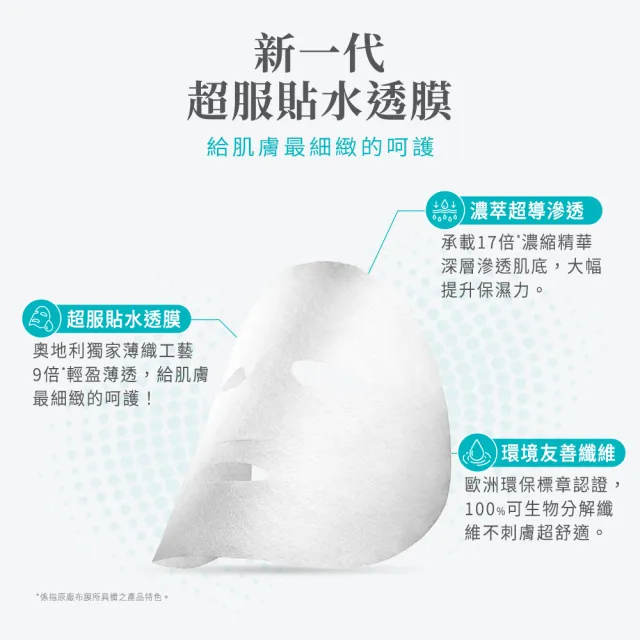 【Neogence 霓淨思】超爆水潤澤保濕面膜5片/盒