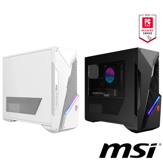 【MSI 微星】i5 RTX3050 電競電腦(MAG Infinite S3 14NTA5-3208TW/i5-14400F/16G/1TB SSD/W11H)