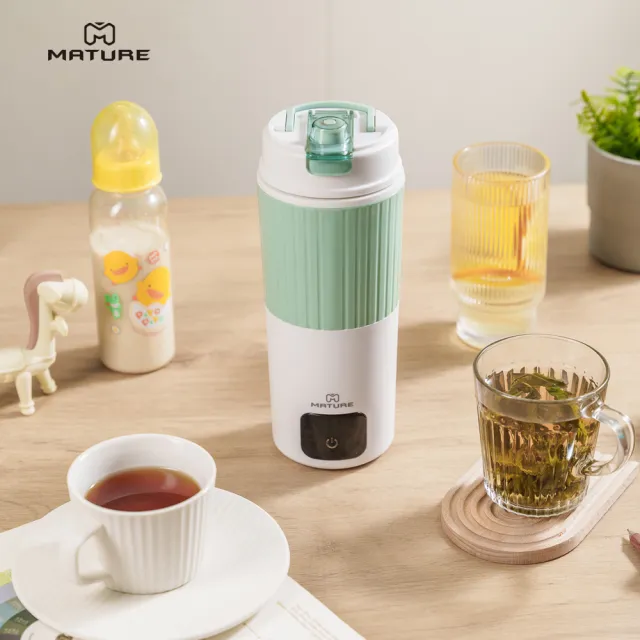 【MATURE 美萃】全球通用316不鏽鋼速熱電熱水杯650ml CY-1671