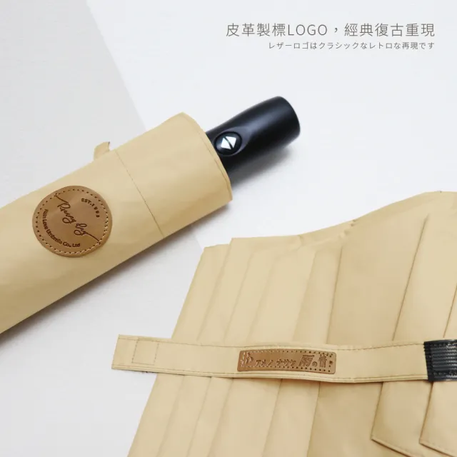【雨之情】分節推推彩膠自動傘(雨傘 摺疊傘 超潑水 防曬傘 晴雨傘 自動折傘)
