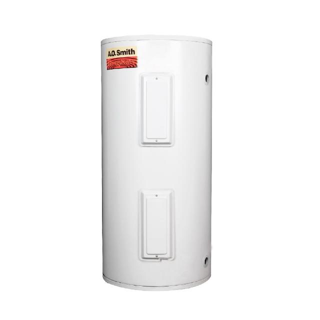 A.O. Smith 史密斯 EES-50 電熱水器，中國製造，電能式排氣，機械控溫功能，電熱管加熱，3/4英吋冷熱水管口徑，提供175L熱水放出量，熱效率達4級能效，能源效率等級第四級，尺寸H1455*D520 mm，重60kg，2年保固，220V電壓，額定輸入功率6000W，水溫設定範圍49-66℃(±5)，適閤家庭使用的高效熱水解決方案。