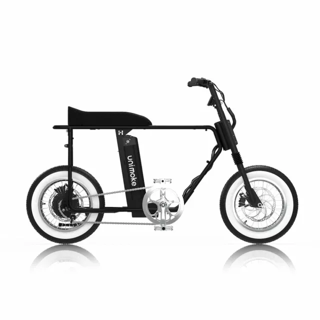 【SEic】Unimoke minibike_消光黑(親子通勤 × 寵物出行 × 16吋胖胎電輔車)