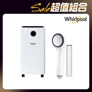 【Whirlpool 惠而浦】6L清淨除濕機 WDEE0620TW+3M SF100 ShowerCare 除氯蓮蓬頭一機二心特惠組
